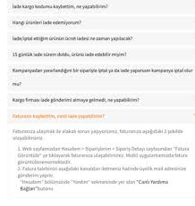5 gün oldu para yok. Trendyol Faturami Gondermemis Iade Yapabilir Miyim Kizlarsoruyor