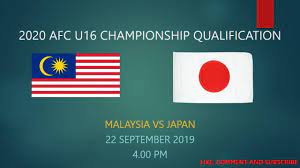 Player thai u19 ramai dah kena serap dalam kelab2 division 1&2 thai. 1st Half Malaysia 2 2 Japan 2020 Afc U16 Championship Qualification Youtube