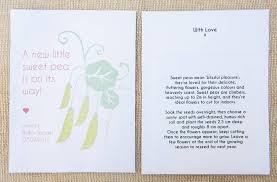 10 Sweet Pea Baby Shower Seed Packet Favours By Wedding In A Teacup Notonthehighstreet Com