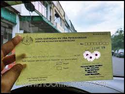 I have question based on your answer 2. Cara Buat Ujian Saringan Hiv Di Klinik 1 Malaysia Kulim