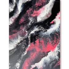 Display your paintings in stock photos. Black Pink Abstract Art For Sale Online Royal Thai Art