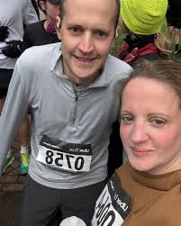 So proud that Ben and Sarah are running the London Marathon