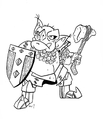 World of warcraft orc hunter coloring page to color, print and download for free along with bunch of favorite hunter coloring page for kids. Orc Warrior Coloring Page Free Coloring Library
