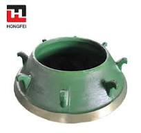 Custom Rock Stone Cone Crusher Wear Parts Cone Mantle Concave Bowl Liner  Cone Crusher Parts