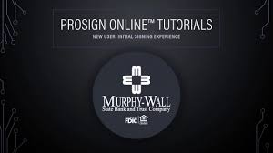Banks commercial & savings banks financial services. Prosign Online Tutorials New User Initial Signing Experience Youtube