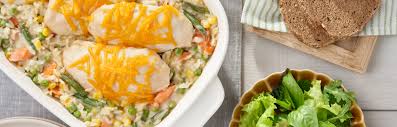 Cheesy Chicken Rice Casserole Campbell Soup Company