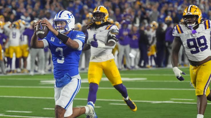 Kentucky football rallies late again, shocks No. 10 LSU in overtime