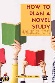 Which is based on the book professional development: How To Plan A Novel Study Quickly It S Lit Teaching
