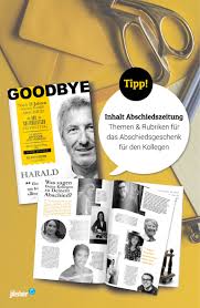 Abschiedszeitung Fur Einen Kollegen Gestalten Geschenke Zum Abschied Abschied Geschenk Ruhestand
