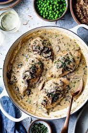 Chicken Fricassee Recipe With A Quick How To Video Foolproof Living Recipe Chicken Fricassee Appetizer Recipes Comfort Food