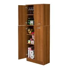 South Shore Smart Basics 4 Door Storage Pantry Multiple Finishes Walmart Com Pantry Storage Pantry Storage Cabinet Kitchen Accessories Storage