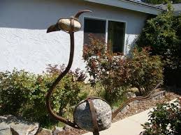 Image Result For How To Metal And Rock Garden Art Garden Rock Art Metal Garden Art Metal Tree Wall Art