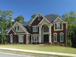 Modest red brick house with black shutters. 77 Gorgeous Red Brick Houses Photo Ideas Home Stratosphere