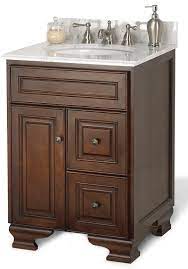 Base cabinets give you storage underneath the countertops in your kitchen and are great for storing heavy items like pots and pans. 24 Inch Bathroom Vanity