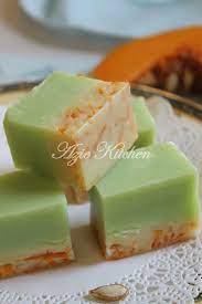 500 gr labu yang sudah di rebus dan dihaluskan. Kuih Talam Labu Untuk Majlis Tahlil Azie Kitchen
