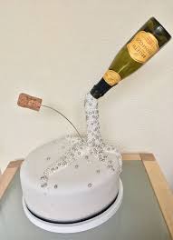 Prosecco Pouring Birthday Cake Anti Gravity Celebration Gravity Cake Anti Gravity Cake Prosecco Cake