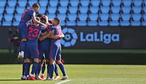 Atletico madrid forward luis suarez, the club's leading scorer this season, hurt his left leg in training on wednesday, potentially dealing a atletico madrid stayed on course to win la liga even as their rivals kept up the pressure, kylian mbappe reached a milestone. Club Atletico De Madrid Web Oficial Highlights Celta 0 2 Atletico De Madrid