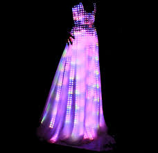 Twitter Dress Nicole Scherzinger Debuts Electronic Outfit By Cutecircuit Photos Light Up Dresses Led Dress Light Dress