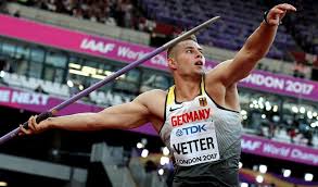 He is the 2017 world champion. Javelin Star Johannes Vetter To Throw In Gateshead Aw