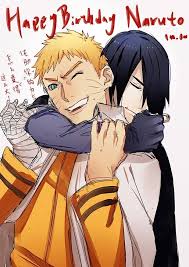 Happy Birthday Hokage Naruto Uzumaki 3 Naruto Anime Naruto Sasuke