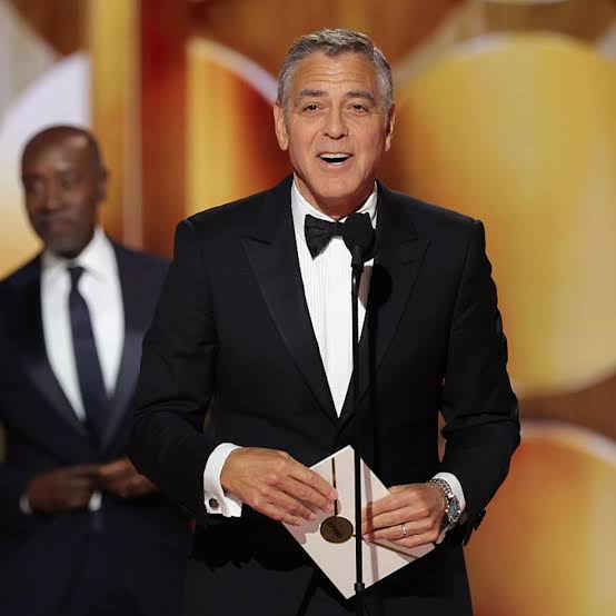 George Clooney gooit Franse charme in de strijd bij Golden Globes:  'Bonsoir, mes amis'