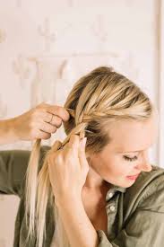 Easy hair braiding tutorials for step by step hairstyles. French Braid Half Crown A Beautiful Mess