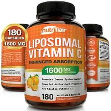 Maybe you would like to learn more about one of these? Nutriflair Liposomal Vitamin C 1600mg 180 Capsules Fat Soluble Vit Supplements 641489990347 Ebay