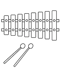 They're great for all ages. Xylophone Coloring Page Free Printable Coloring Pages For Kids