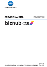 Le centre de téléchargement de konica minolta ! Konica Minolta Bizhub C35 Service Manual Pdf Download Manualslib