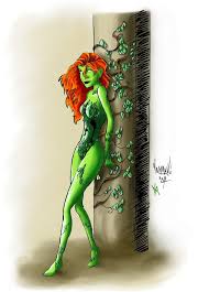 Hope you guys like this new drawing!music from nocopyrightsounds: Poison Ivy Drawing By Toccaceli Colors By Me By Darkangel87 2d Comics Cartoons