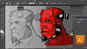 Tutorial Vetorizando Um Desenho Passo A Passo No Illustrator Youtube Vetorizar imagem no illustrator modo profissional tutorial completo. tutorial vetorizando um desenho passo a passo no illustrator