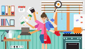 Working women work at their offices and also at home. Myth Or Fact Women Better At Multitasking Than Men