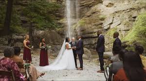 K sutton wedding elopement photography. Gorgeous Wedding At Toccoa Falls Chanel Gary Georgia Wedding Youtube