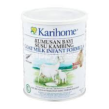 Susu formula karihome step 1 & 2 selamat digunakan untuk anak berusia 1 tahun ke bawah dengan kelulusan dari kkm melalui no kod yang ada pada tin susu tersebut. Beli Karihome Goat Milk Infant Formula Dari Aeon Happyfresh Kuala Lumpur