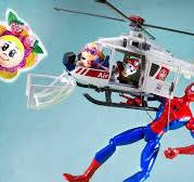 La PATRULLA CANINA rescata a Spiderman con su helicóptero de emergencias |  Paw patrol español