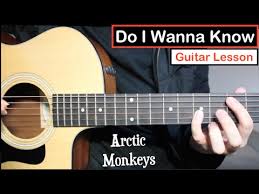 I've just upgraded the tab, totally forget i made this tab 2 years ago very fast based on their first live version. Arctic Monkeys Do I Wanna Know Guitar Lesson Tutorial Riff Chords Youtube