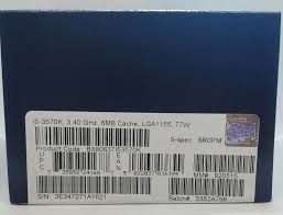Intel's processor supports ddr3 memory with adual. Intel Core I5 3570k 3 4 Ghz Quad Core Bx80637i53570k Processor For Sale Online Ebay
