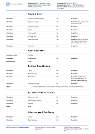 These formats can be tweaked by the truth be told, alongside web facilitating, web has additionally offer free site formats. Commercial Roof Inspection Checklist And Report Template