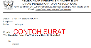 Surat merupakan dokumen penting yang harus diarsipkan oleh setiap sekolah. Contoh Surat Undangan Rapat Kelulusan Mail Merge Info Pendidikan Terbaru