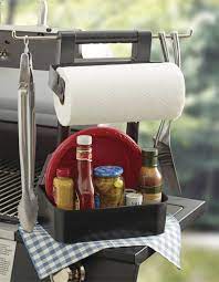 Buy top selling products like oxo good grips® stainless steel grilling skewers (set of 6) and just grillin' barbecue caddy in black. Barbecue Caddy Mr Bar B Q