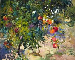 El Naranjo Maduro Sus Erutos Fine Art Garden Art Impressionist Art