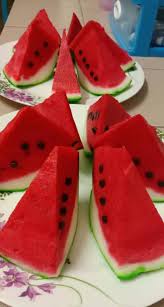 Biskut tembikai ialah sejenis biskut yang berbentuk seperti tembikai yang sangat menarik perhatian. Cara Membuat Puding Tembikai Makan Bersama Sos Kastard Lemak Berkrim Mudah Je Nak Buat Daily Masak