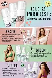 Check spelling or type a new query. Isle Of Paradise Is Here 100 Vegan Cruelty Free Organic Unique Colour Correcting Actives Red Tanning Skin Care Isle Of Paradise Tan Best Self Tanner