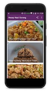 Resep nasi goreng sederhana juga enak tentunya tidak kalah sama yang spesial dan akan jadi lebih spesial nasgornya apabila perut sudah kero. 20 Resep Nasi Goreng Sederhana Paling Enak V1 0 Com Riyanur Resepnasigoreng For Android Apkily Com