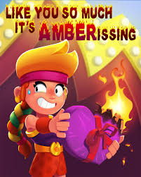 In this guide, we featured the basic strats and stats, featured star power & super attacks! Artstation Brawl Stars Valentine S Day Amber Greez