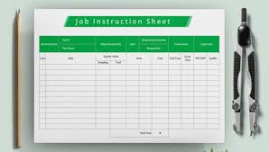 19 Job Sheet Templates Samples Doc Pdf Excel Apple Pages Numbers Google Docs Free Premium Templates