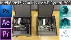 Data de lançamento 9 mês(es) depois. Ryzen Or Core I7 For Work In Ps Ae Pr 3dsmax And Maya Youtube