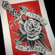 Below is the link to buy your. The Sinner And The Saint Tattoo Home Facebook