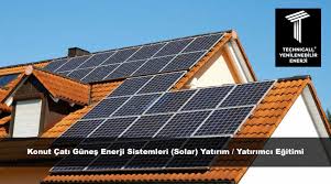 Haftasonları gittiğiniz yada sürekli yaşadığınız eviniz varsa ve elektriğiniz de yoksa. Konut Cati Gunes Enerji Sistemleri Solar Yatirim Yatirimci Egitimi Enerji Portali