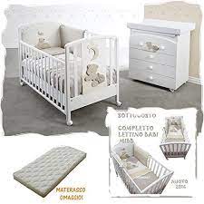Lotto Lettino Miky Fasciatoio Miky Piumone Paracolpi Babi Beige Mibb Materasso Sfoderabile Amazon It Prima Infanzi Letti Per Bambini Lettino Fasciatoio